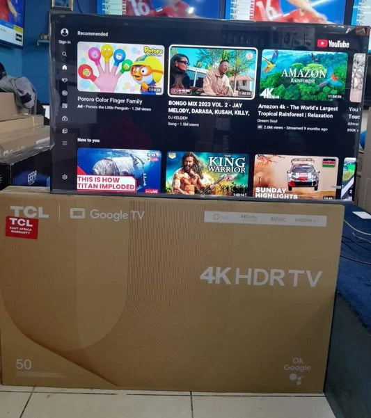 Tcl 50 inch 50P735 4k UHD Android Tv