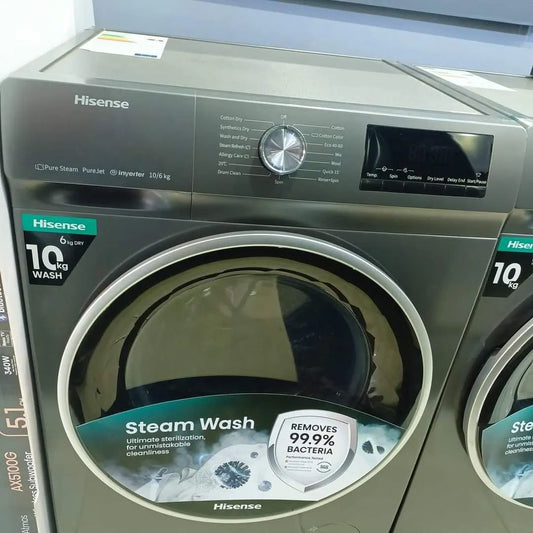 Hisense 10kg Washer & 6Kg Dryer -WDQY1014EVJMT