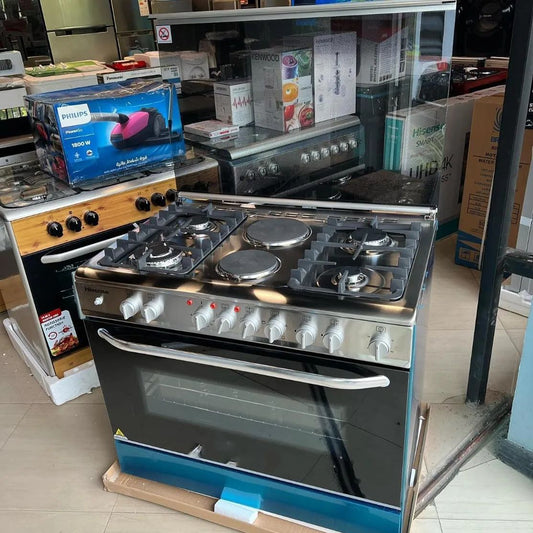 Hisense 4 gas 2 electric Cooker