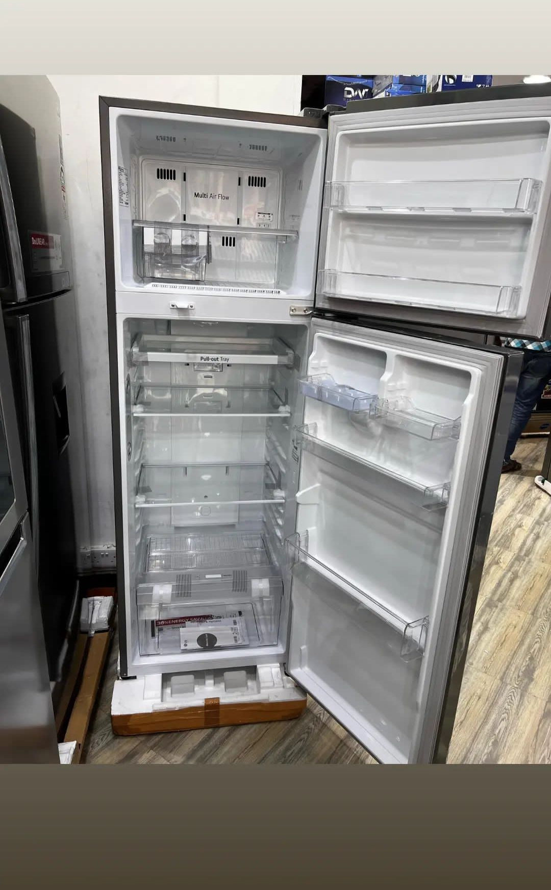 LG GL-G442RLCM Double Door Fridge, 327L