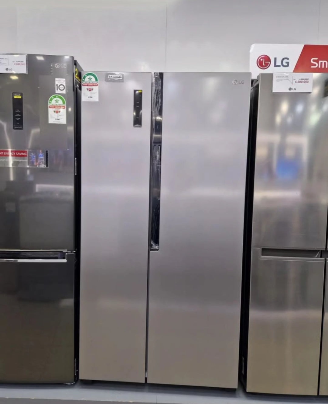 LG 519L Side by Side Fridge GC-FB507PQAM