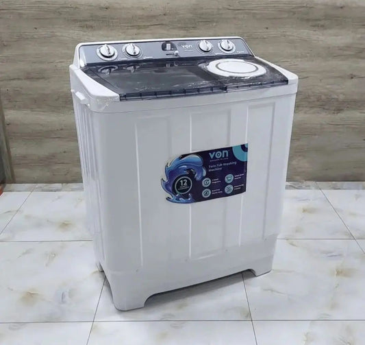 Von 7.5kg VALS-75BWY Twin Tub Washing Machine