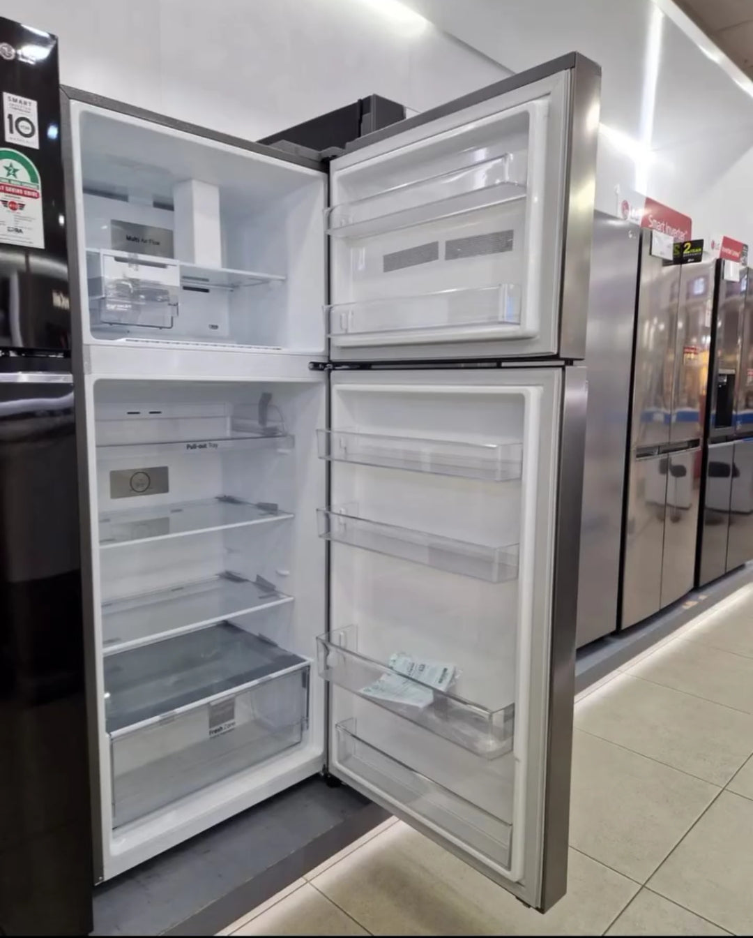 LG 506L Double Door Top Mount Freezer Fridge GN-C702SGGU