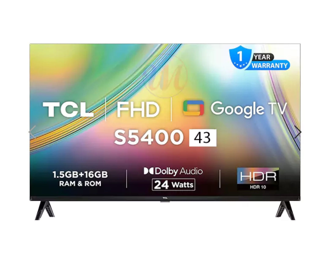 TCL 43″ 43S5400 FHD Google Android Tv