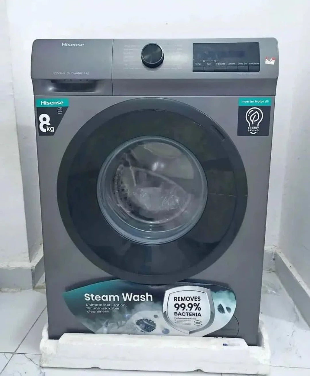 Hisense 8KG Front Load Washing Machine WFQP8014EVMT