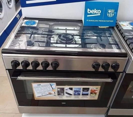 Beko GE15120 DX 60X90 5GB Standing Cooker