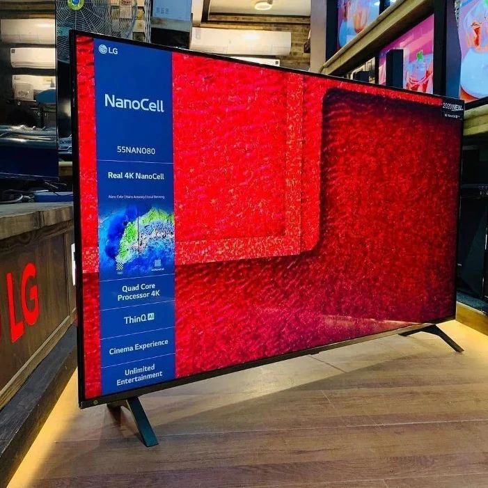 LG 55" Smart 55NANO86VPA Téléviseur NanoCell 4K UHD par LG